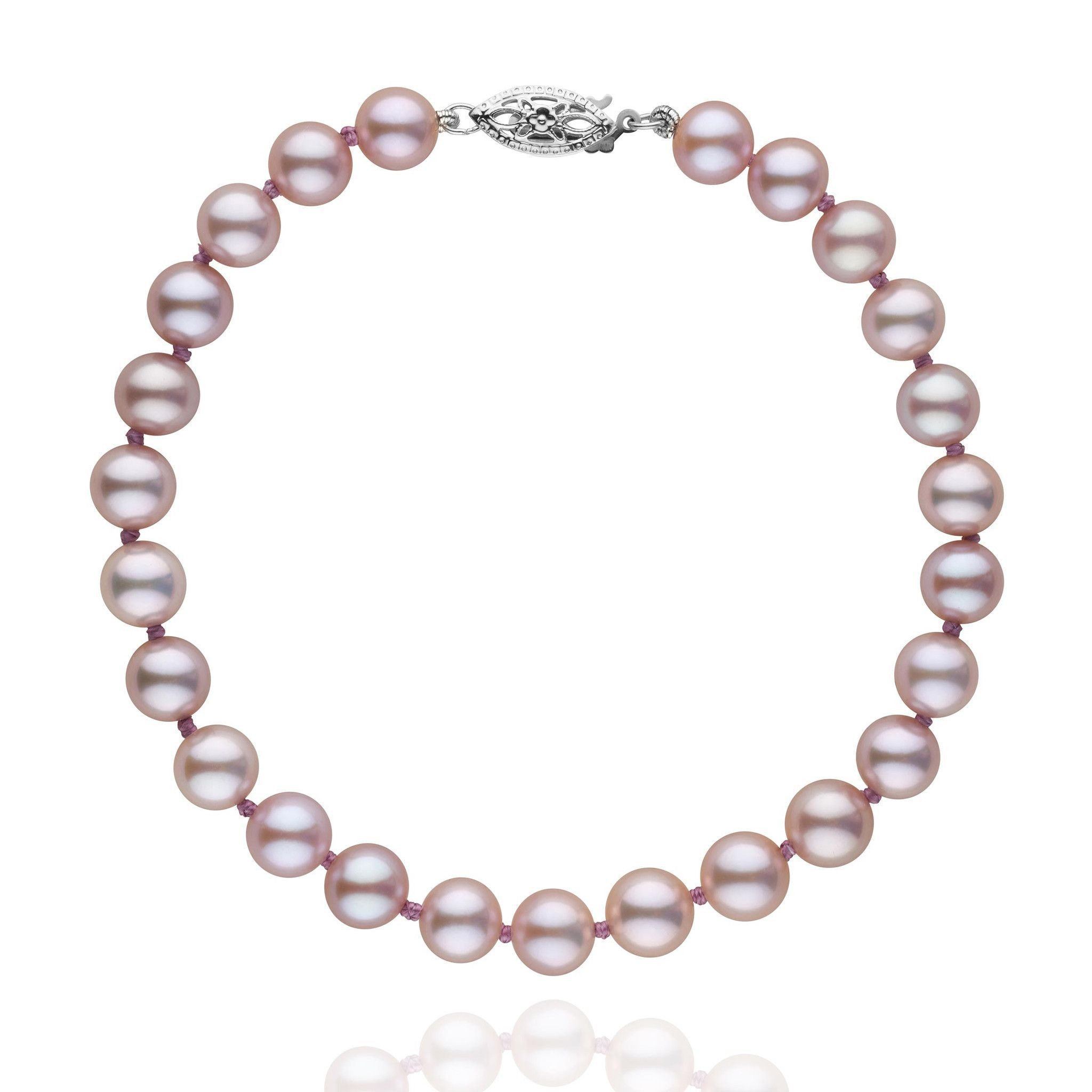 6.5-7.0 mm AAA Lavender Freshwater Pearl Bracelet