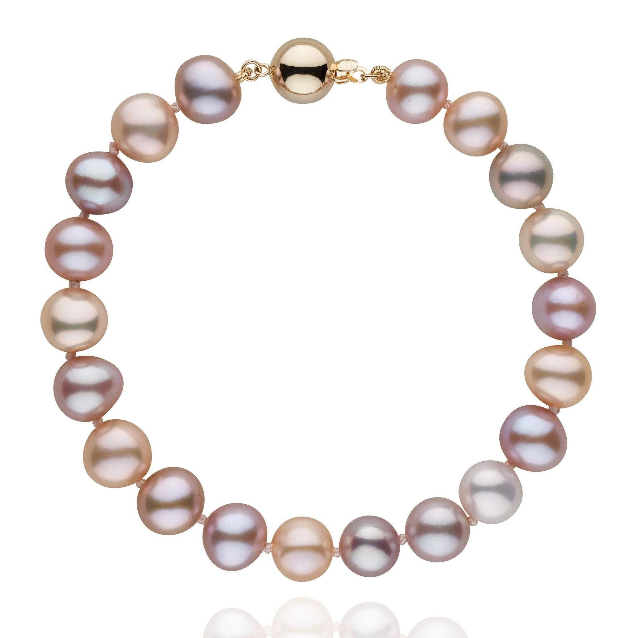 8.5-9.0 mm Multicolor Freshwater AA+ Pearl Bracelet