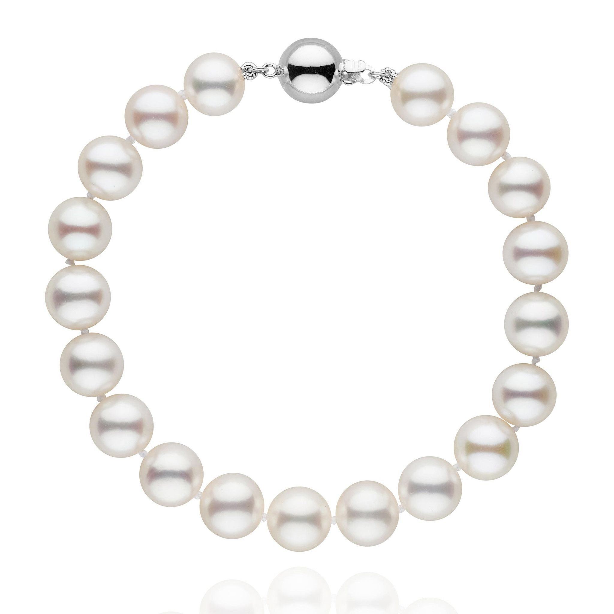 8.5-9.0 mm AAA White Freshwater Pearl Bracelet
