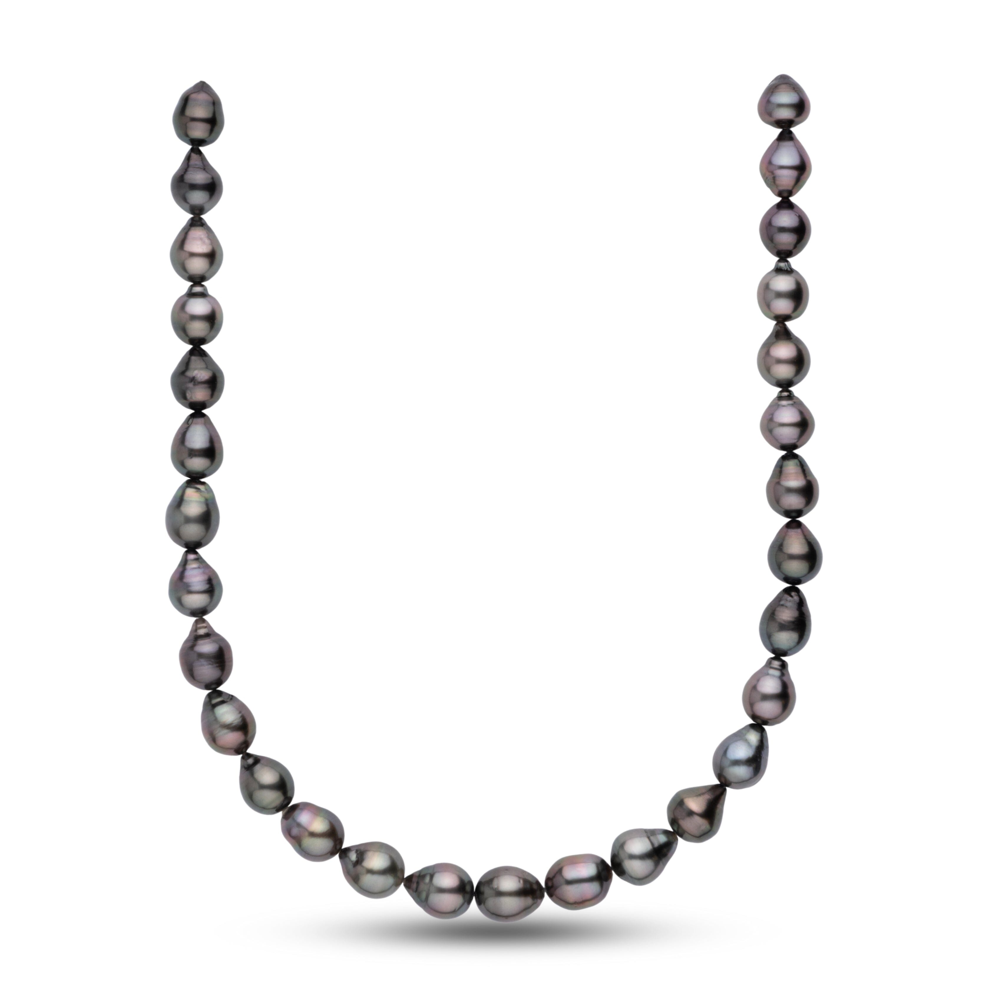 10.9-11.8 mm AA+/AAA Baroque Tahitian Pearl Necklace