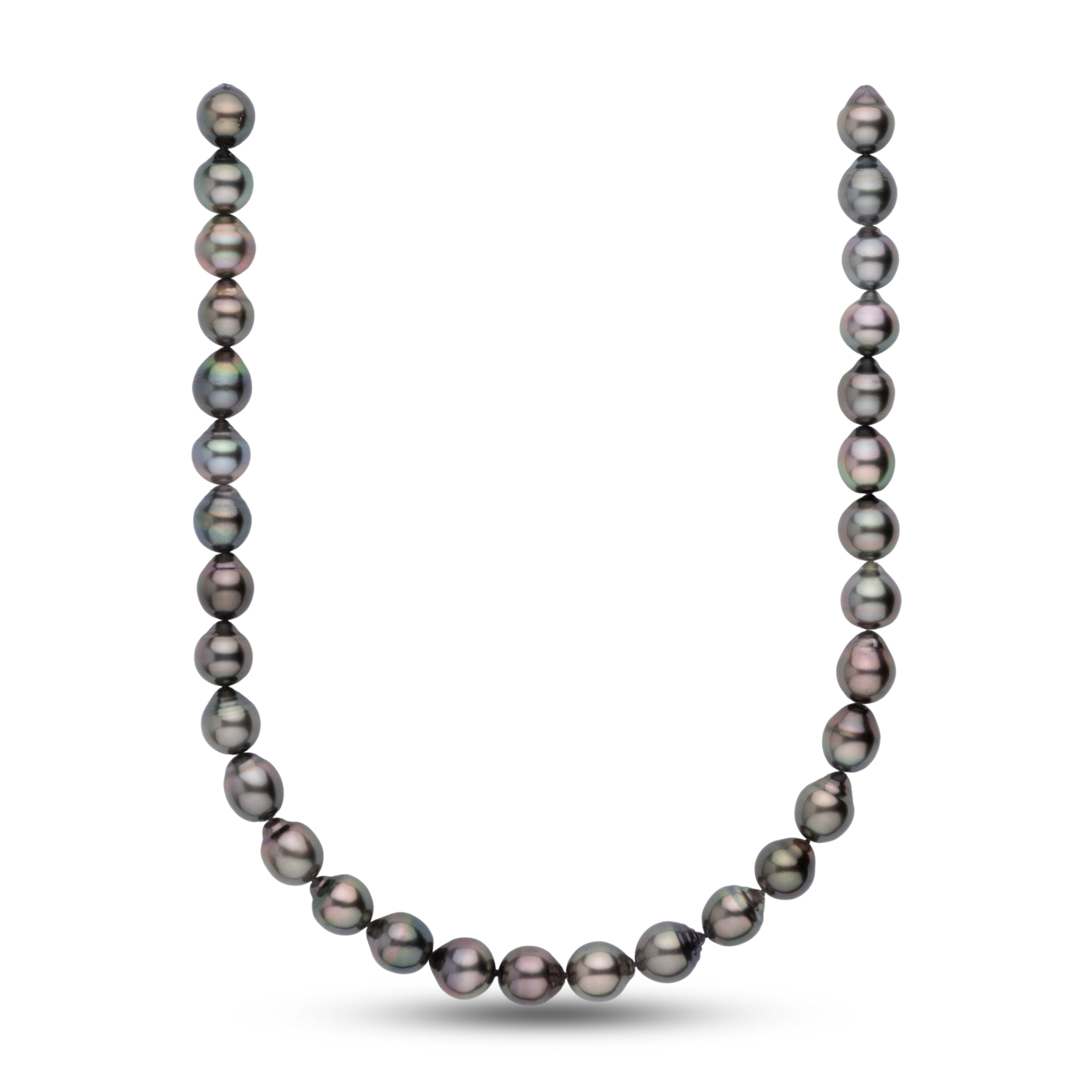 11.1-11.9 mm AA+/AAA Baroque Tahitian Pearl Necklace