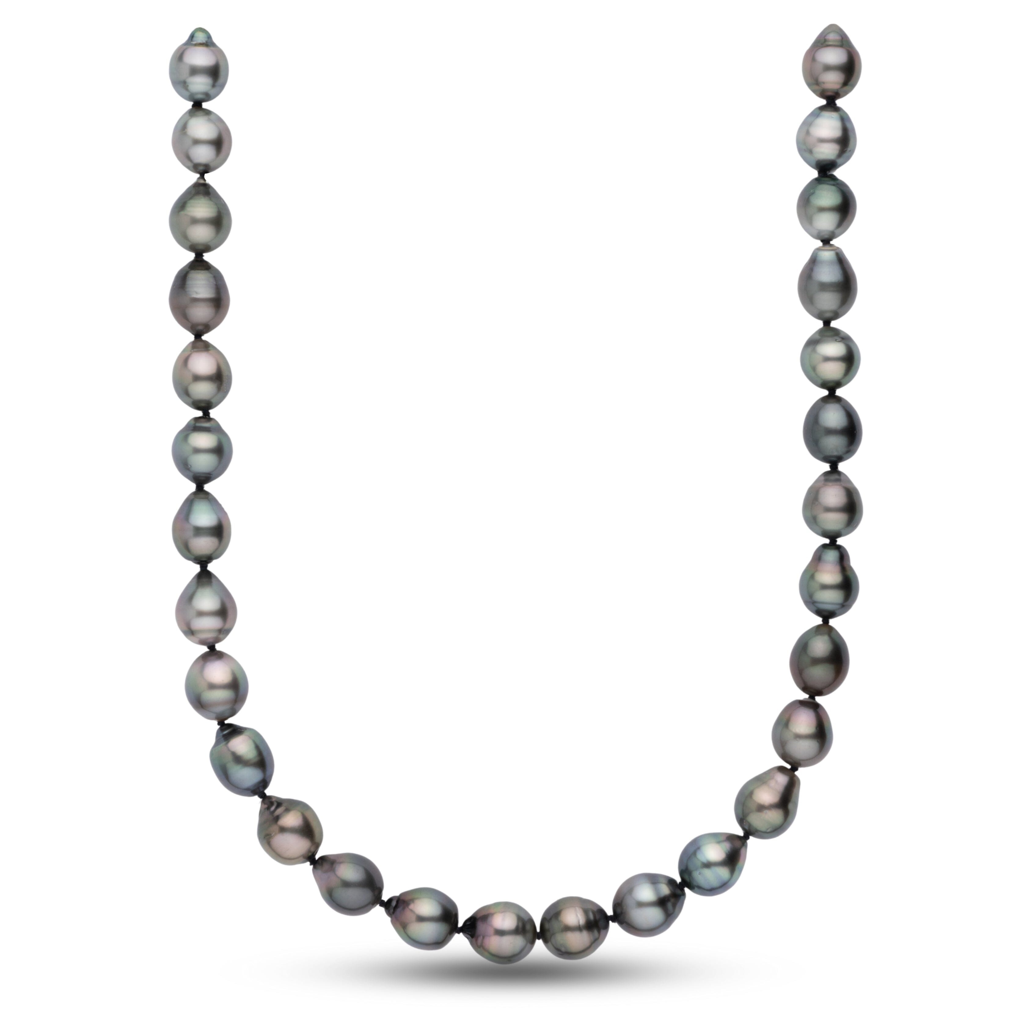12.0-12.8 mm AA+/AAA Tahitian Drop Pearl Necklace