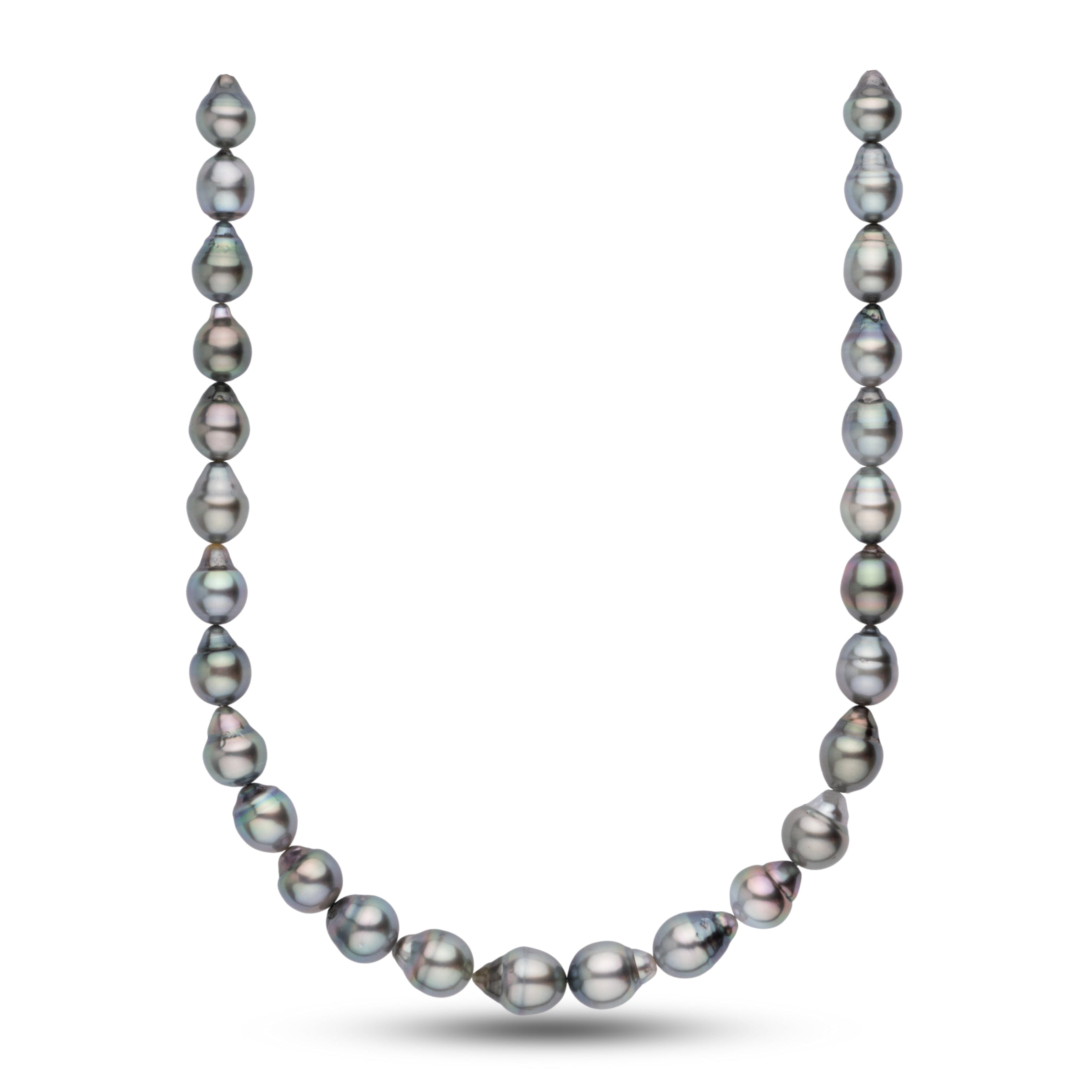 11.2-13.0 mm AA+/AAA Tahitian Drop Pearl Necklace