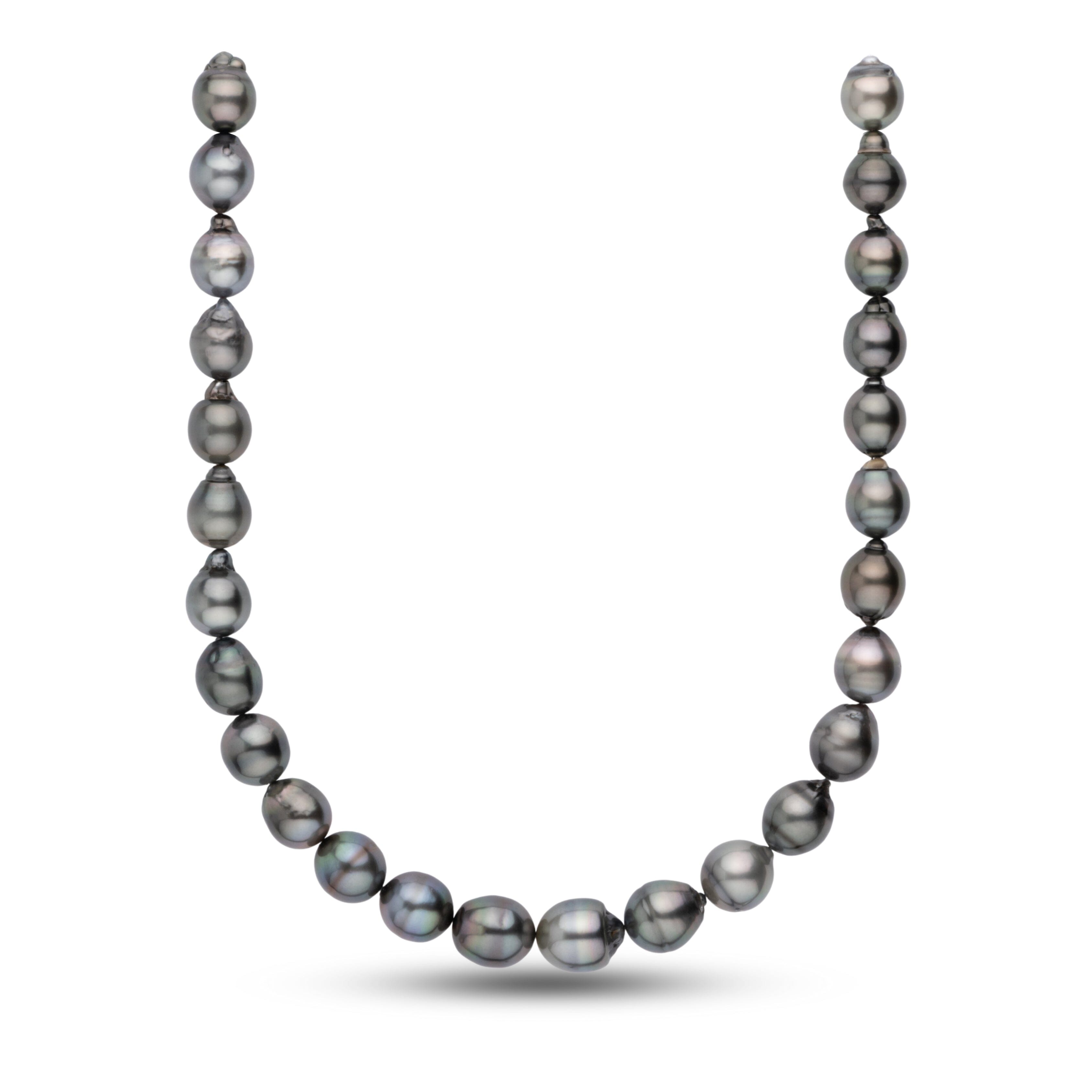 12.0-14.1 mm AA+ Baroque Tahitian Pearl Necklace