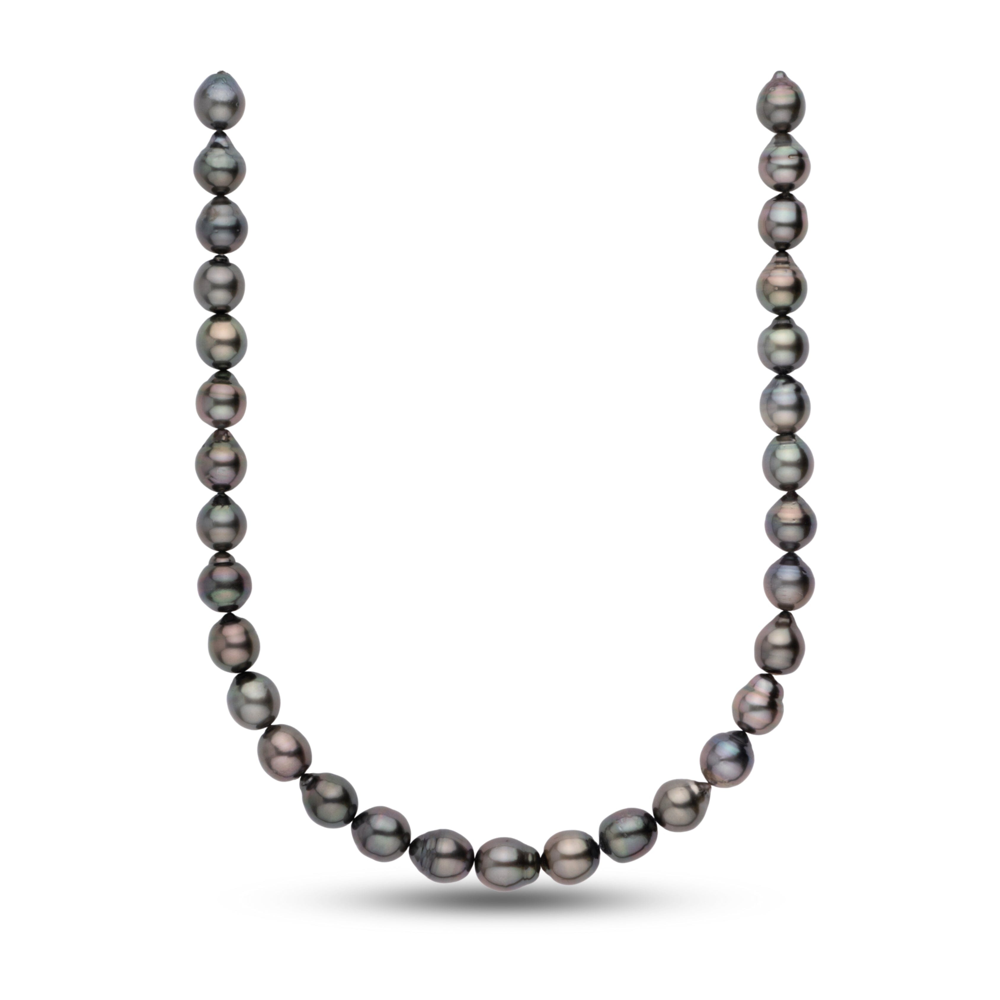 10.8-11.9 mm AA+ Baroque Tahitian Pearl Necklace