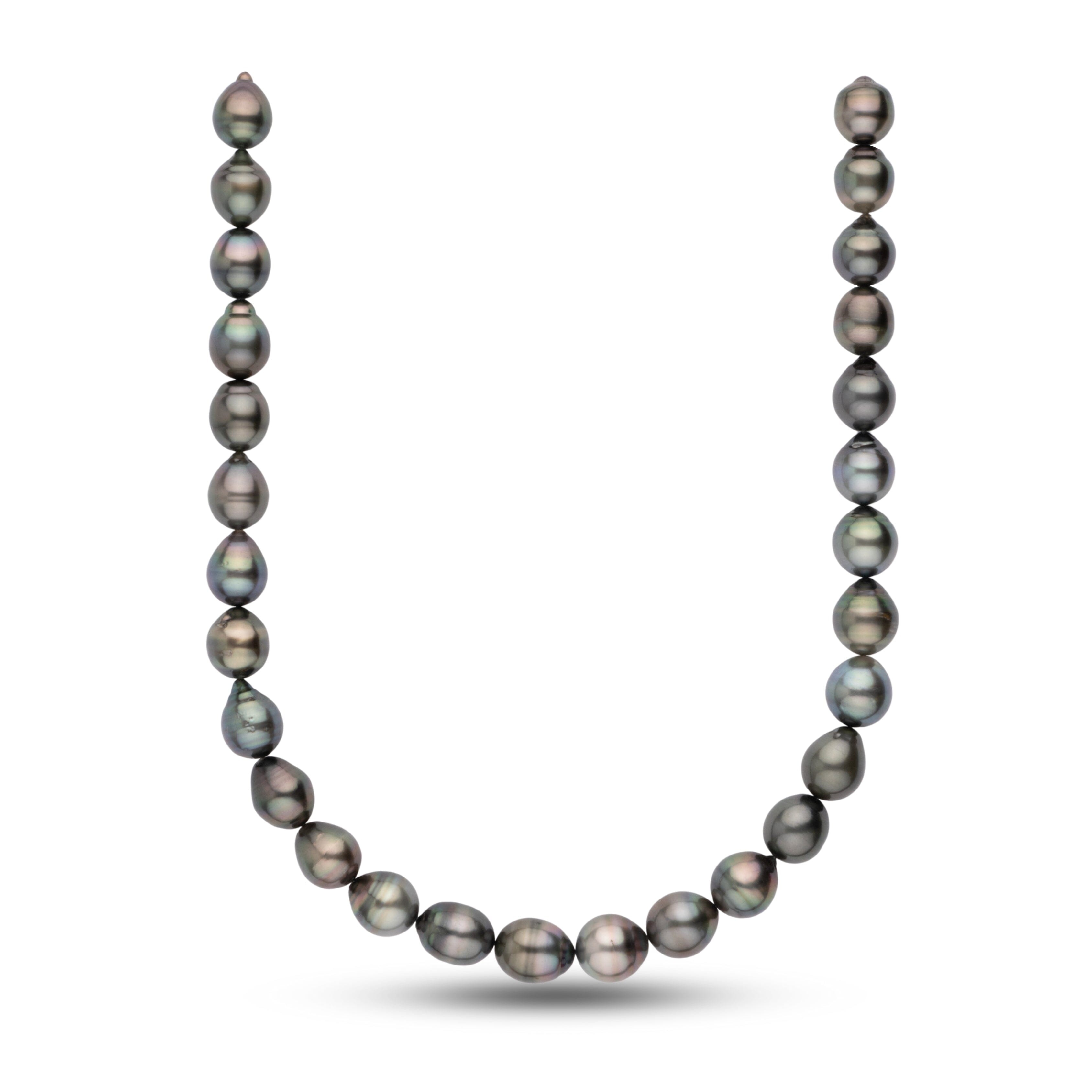 12.0-13.5 mm AA+/AAA Tahitian Drop Pearl Necklace