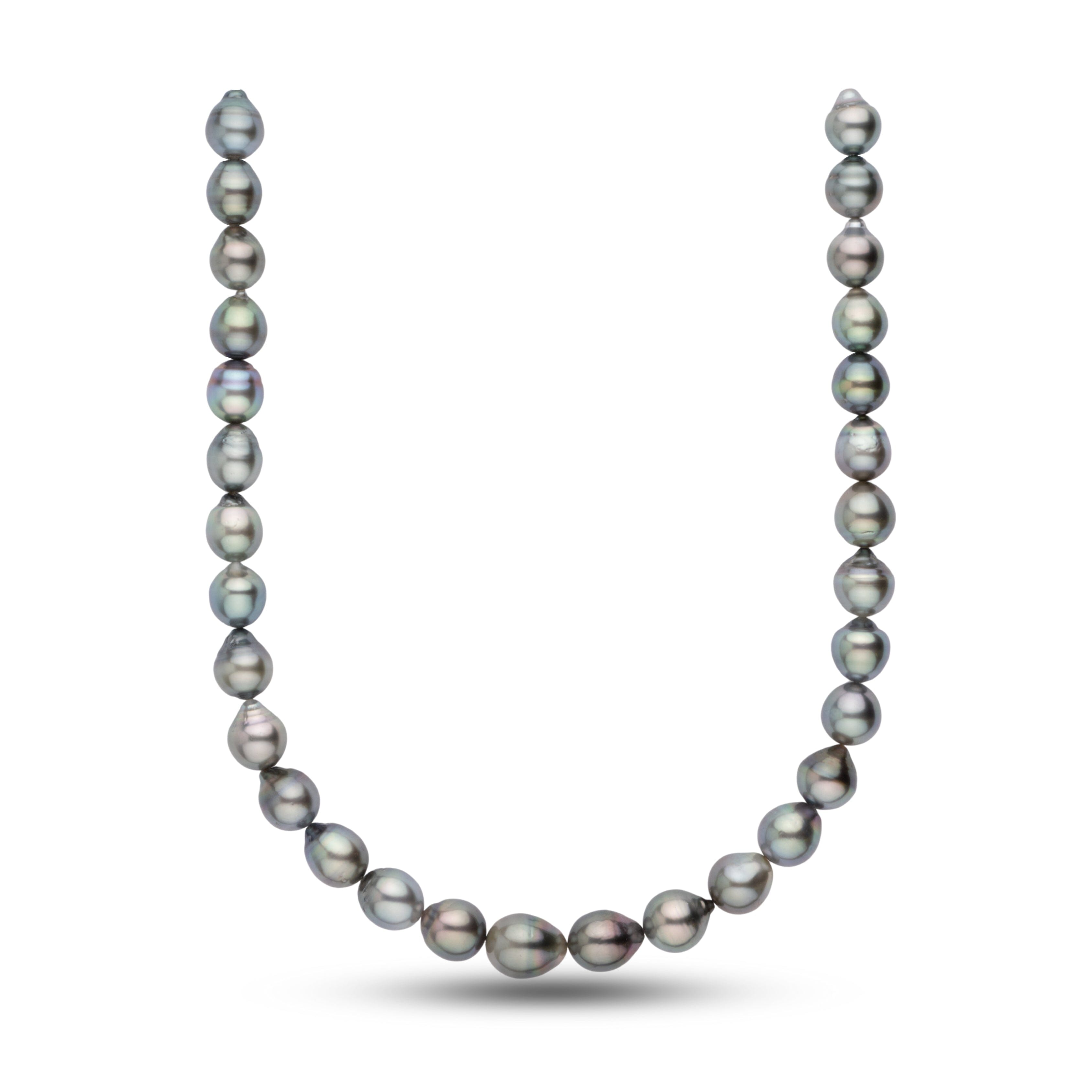 11.2-12.9 mm AA+ Baroque Tahitian Pearl Necklace