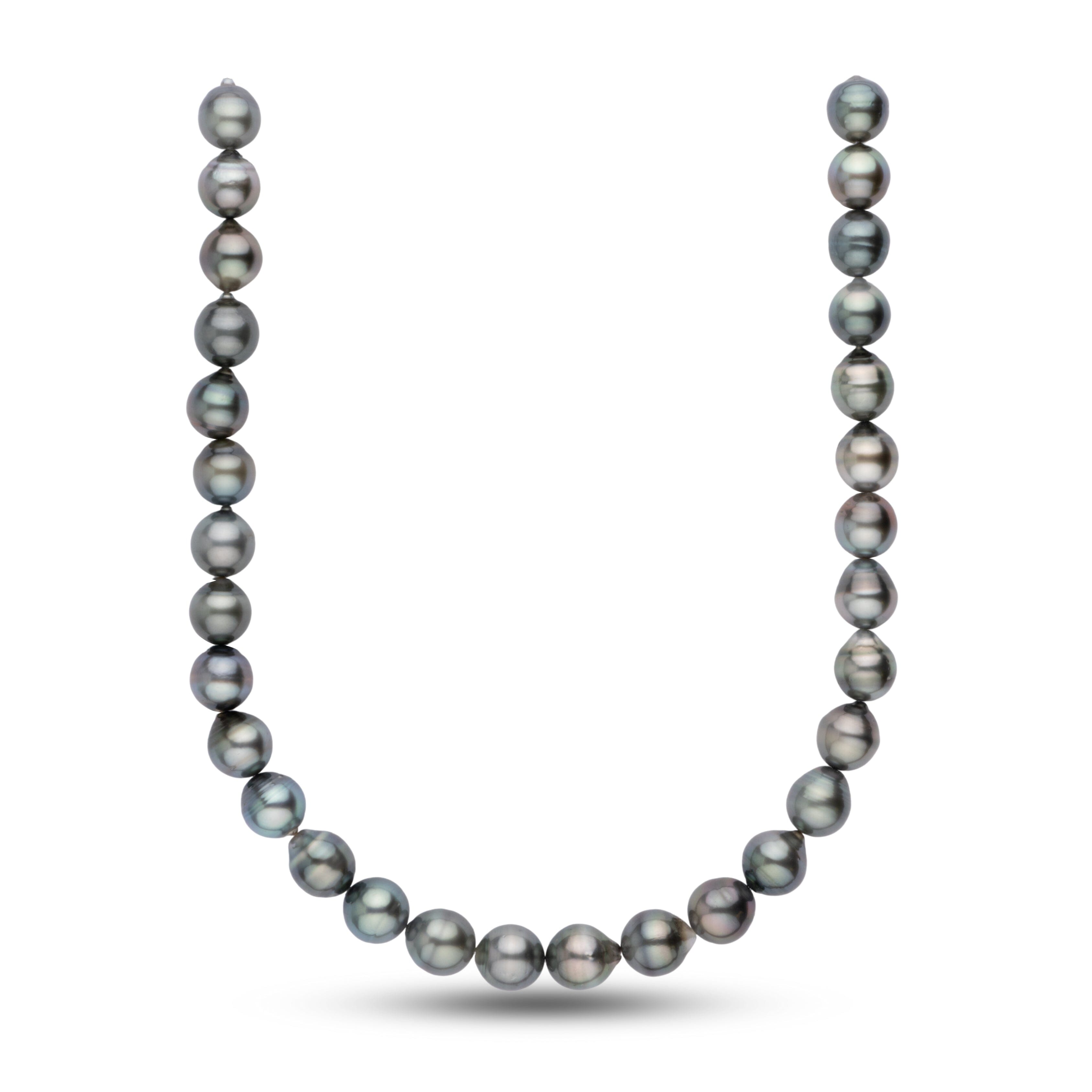 12.1-12.7 mm AA+ Baroque Tahitian Pearl Necklace