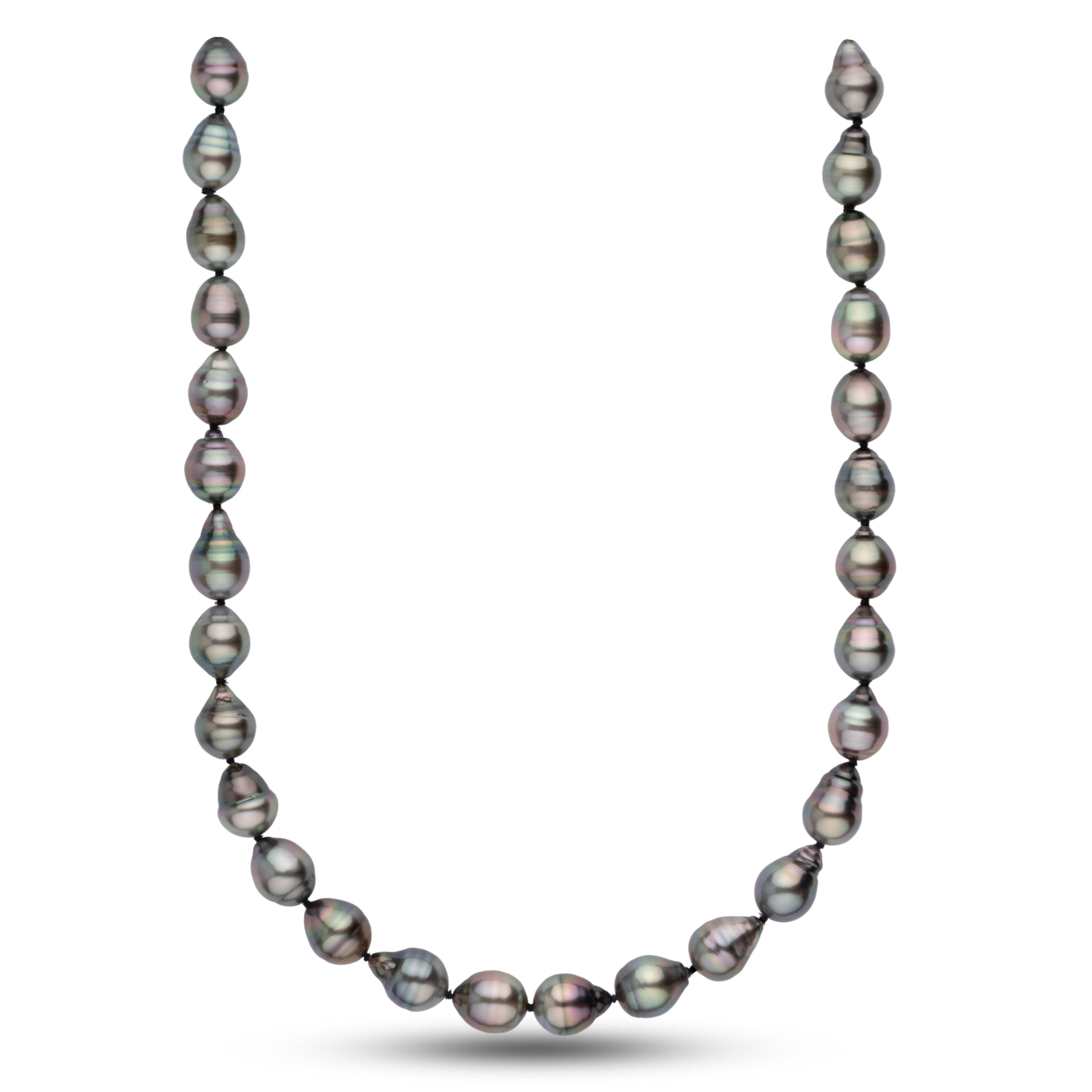 11.1-11.9 mm AA+/AAA Baroque Tahitian Pearl Necklace