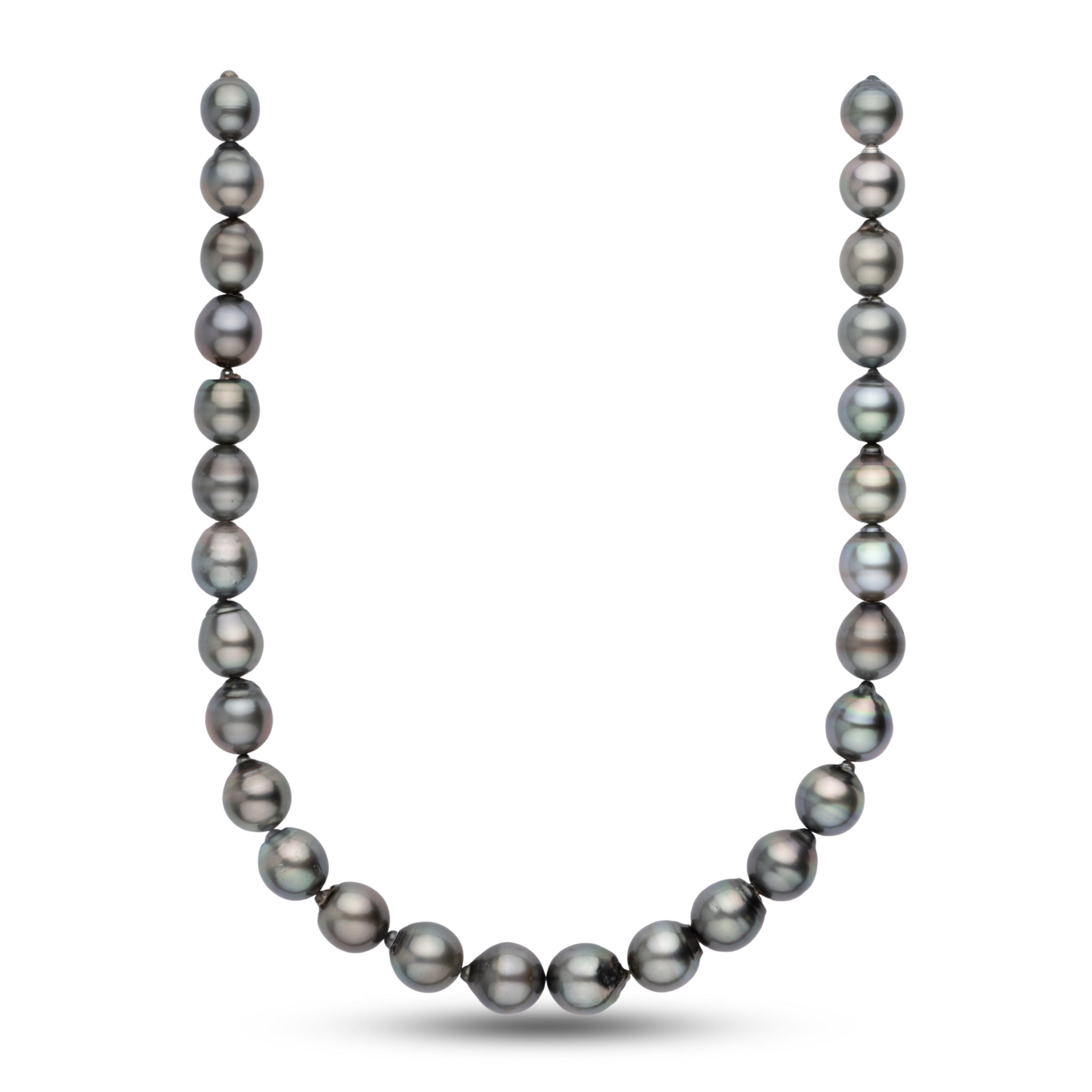 11.3-13.7 mm AA+ Baroque Tahitian Pearl Necklace