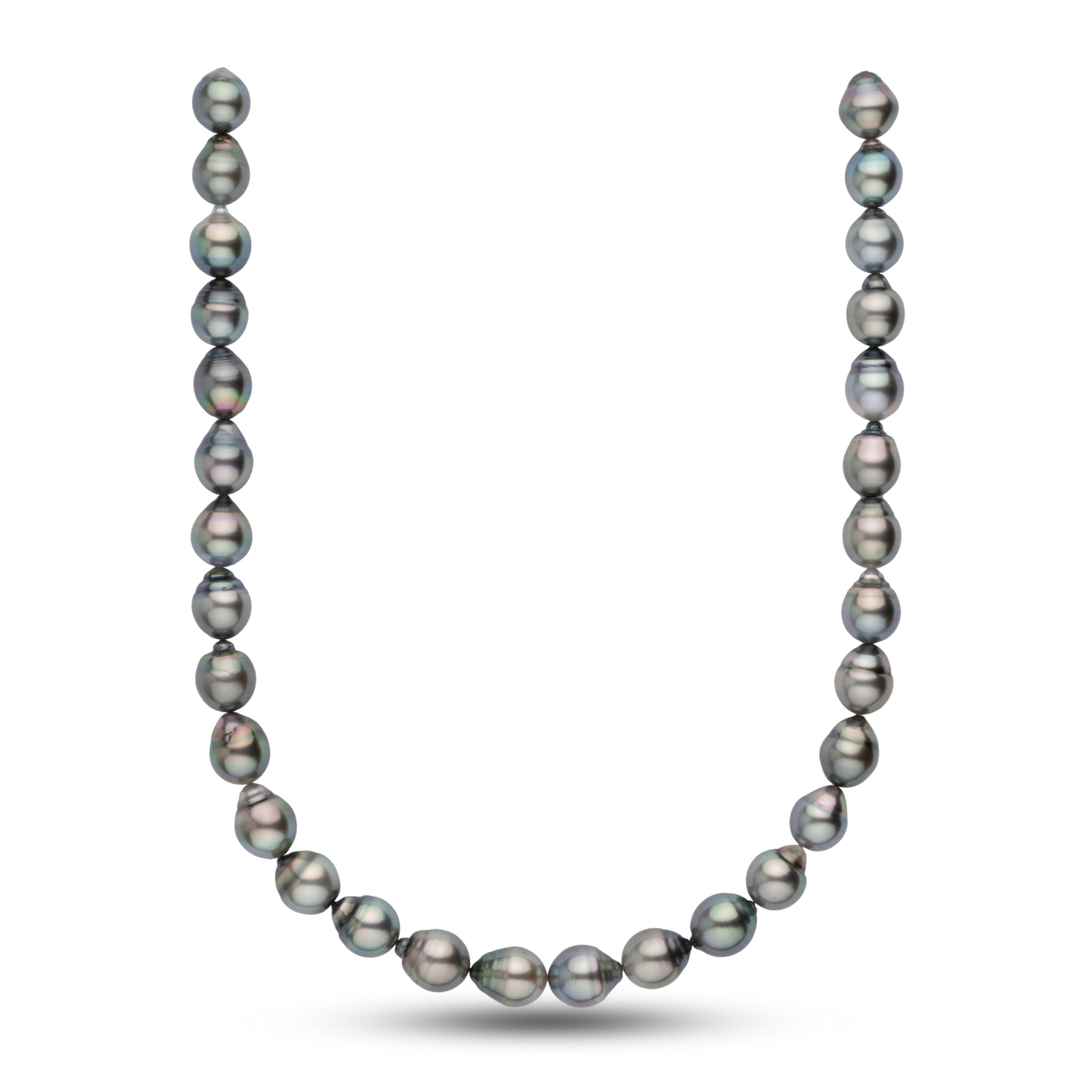 11.1-11.9 mm AA+/AAA Tahitian Baroque Pearl Necklace