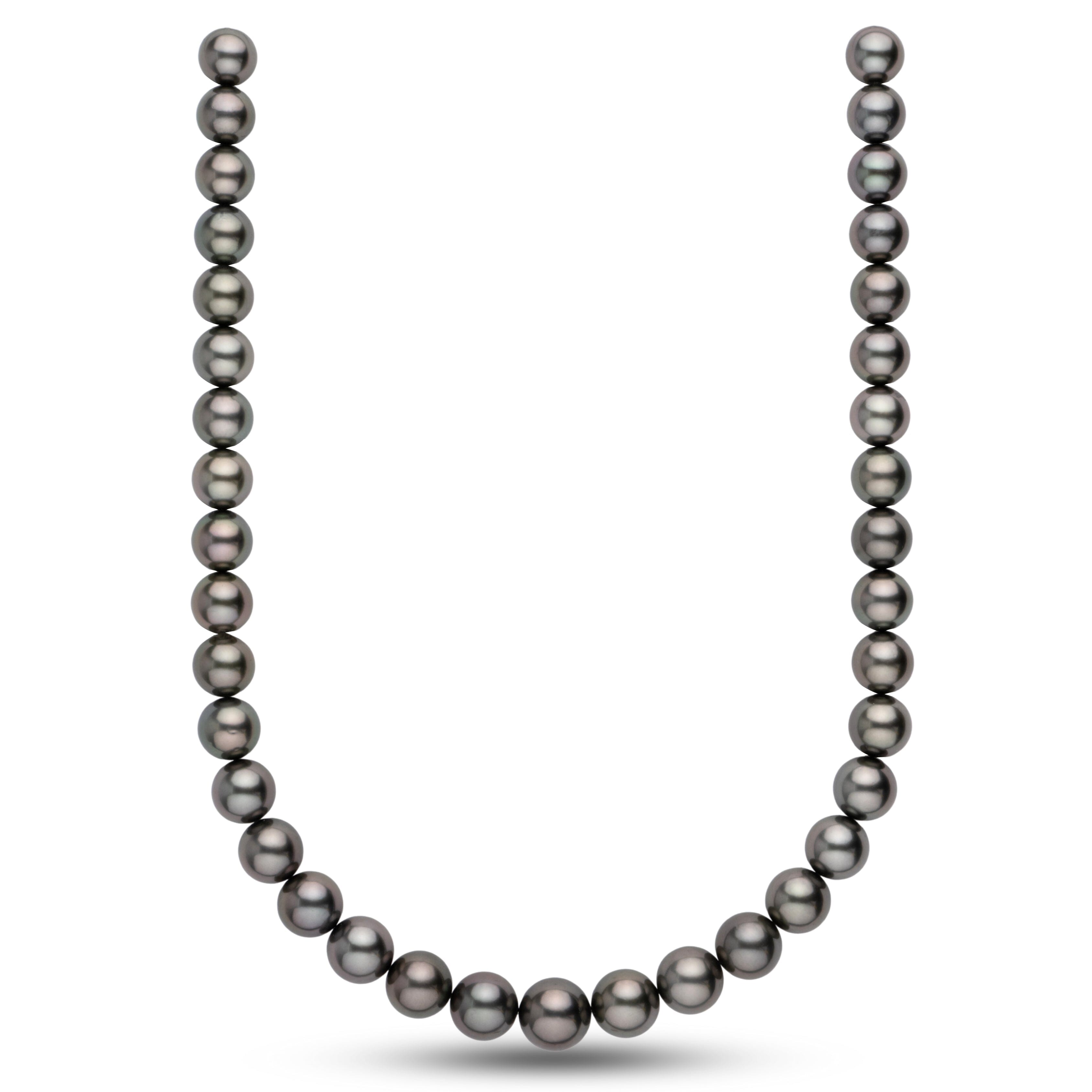 11.0-13.5 mm AA+/AAA Tahitian Round Pearl Necklace