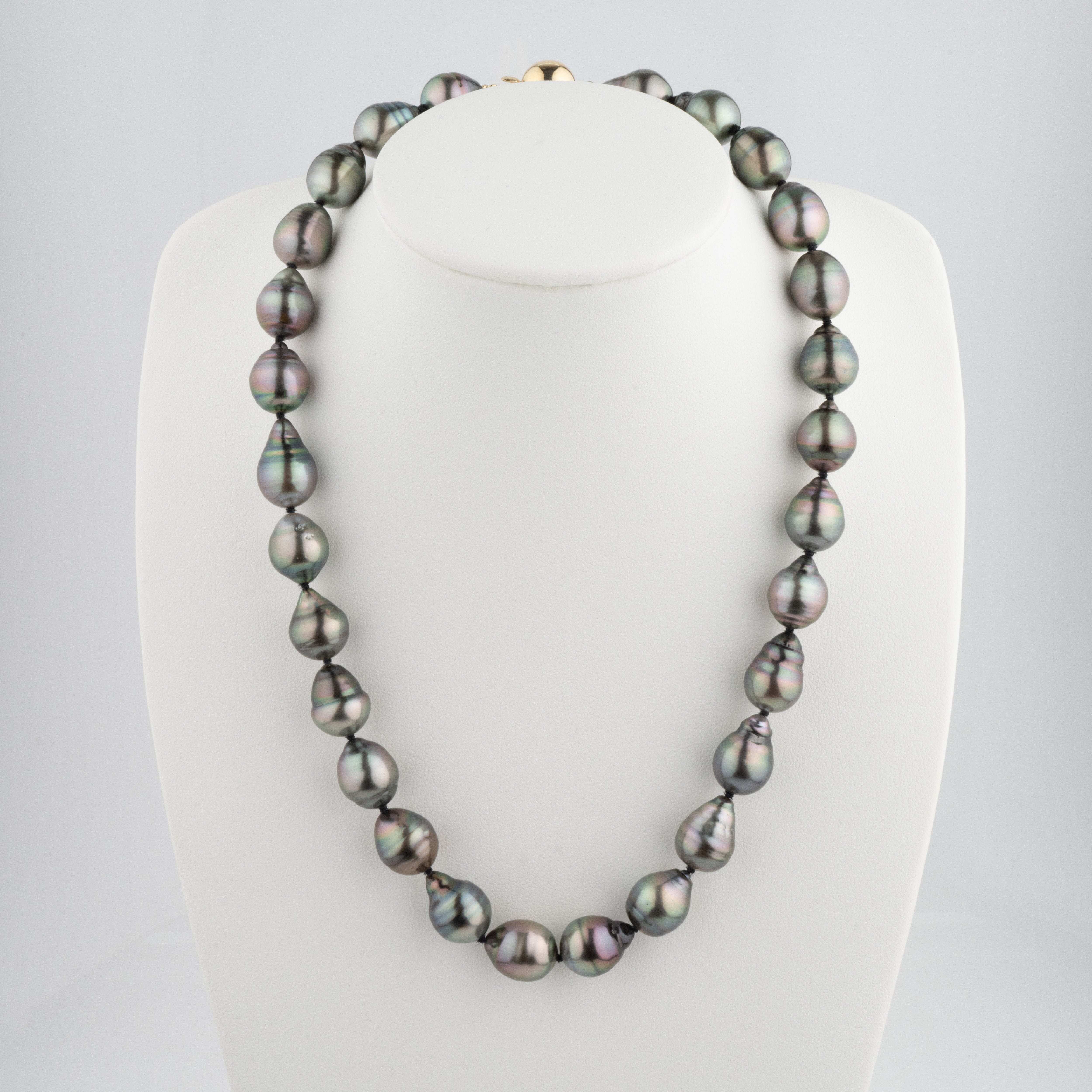 11.1-11.9 mm AA+/AAA Baroque Tahitian Pearl Necklace