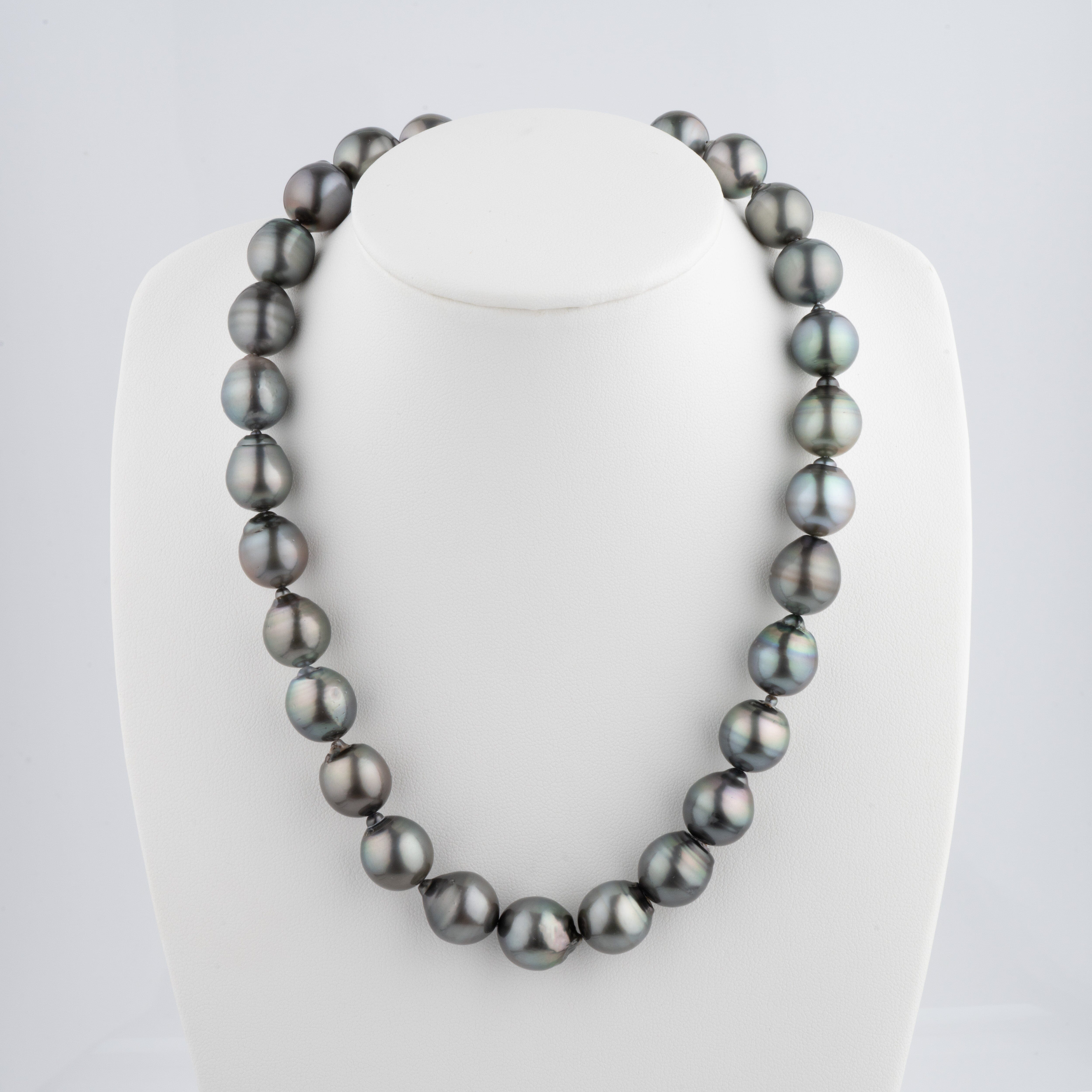 11.3-13.7 mm AA+ Baroque Tahitian Pearl Necklace