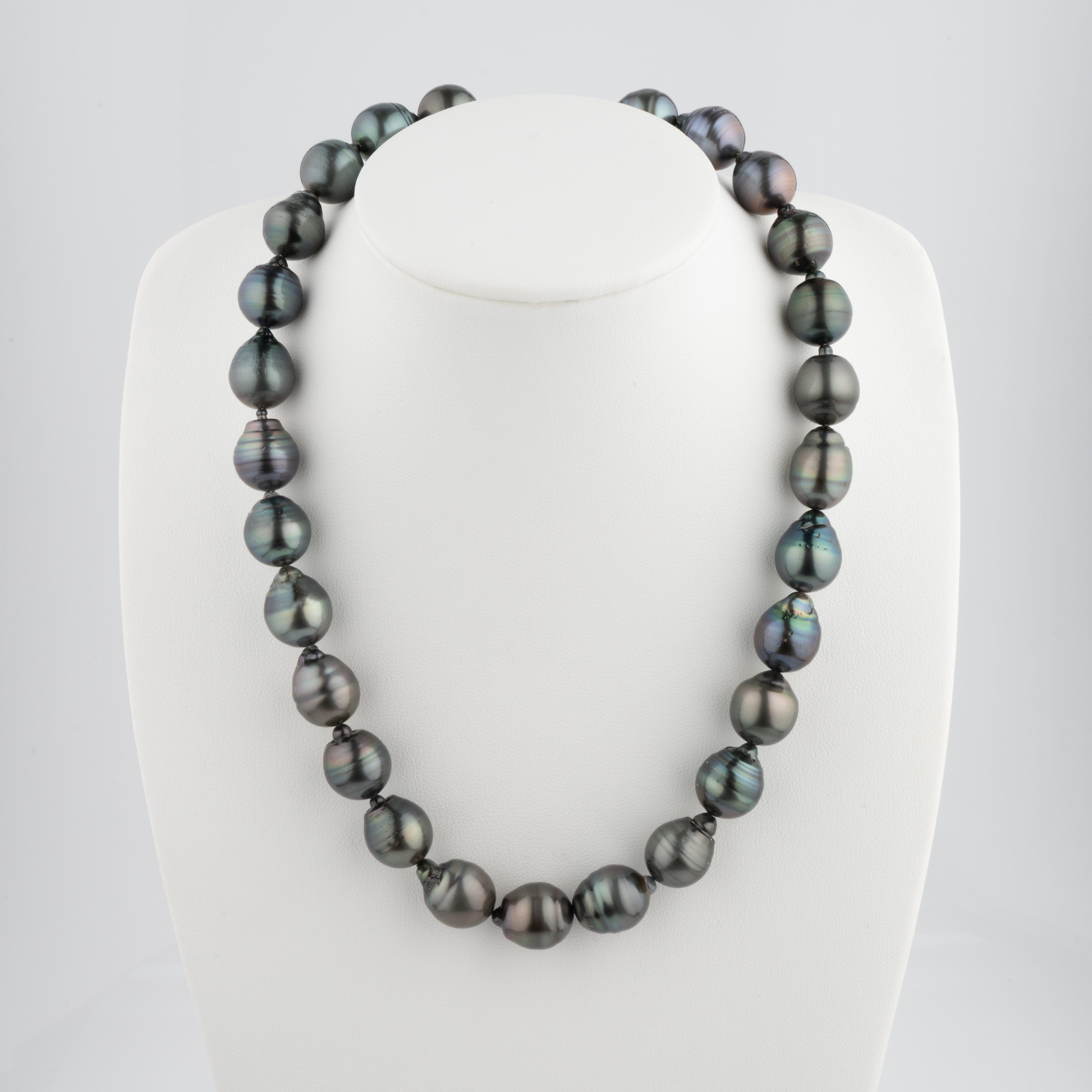 12.0-12.9 mm AA+ Baroque Tahitian Pearl Necklace