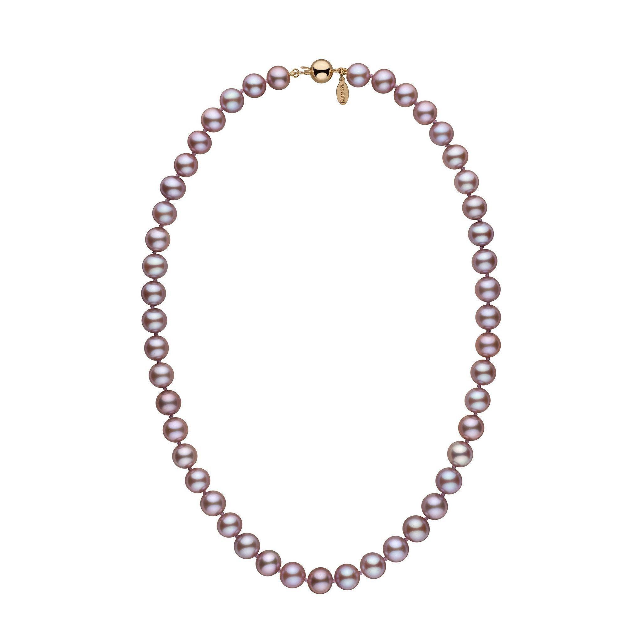 8.5-9.0 mm Lavender Freshadama Freshwater Pearl Necklace
