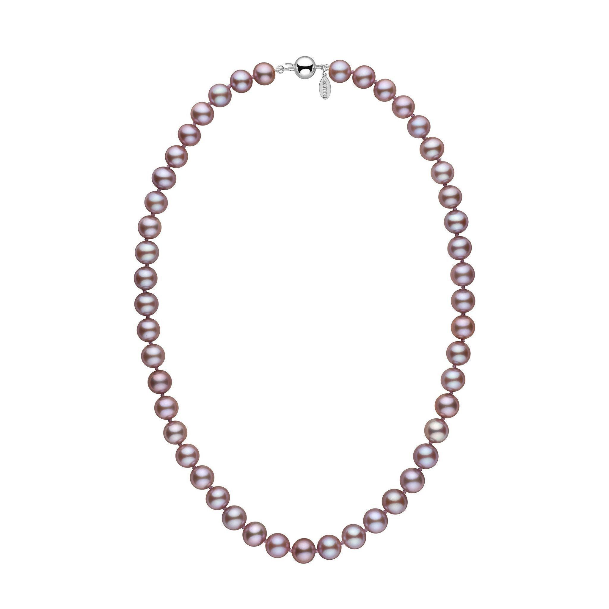 8.5-9.0 mm Lavender Freshadama Freshwater Pearl Necklace