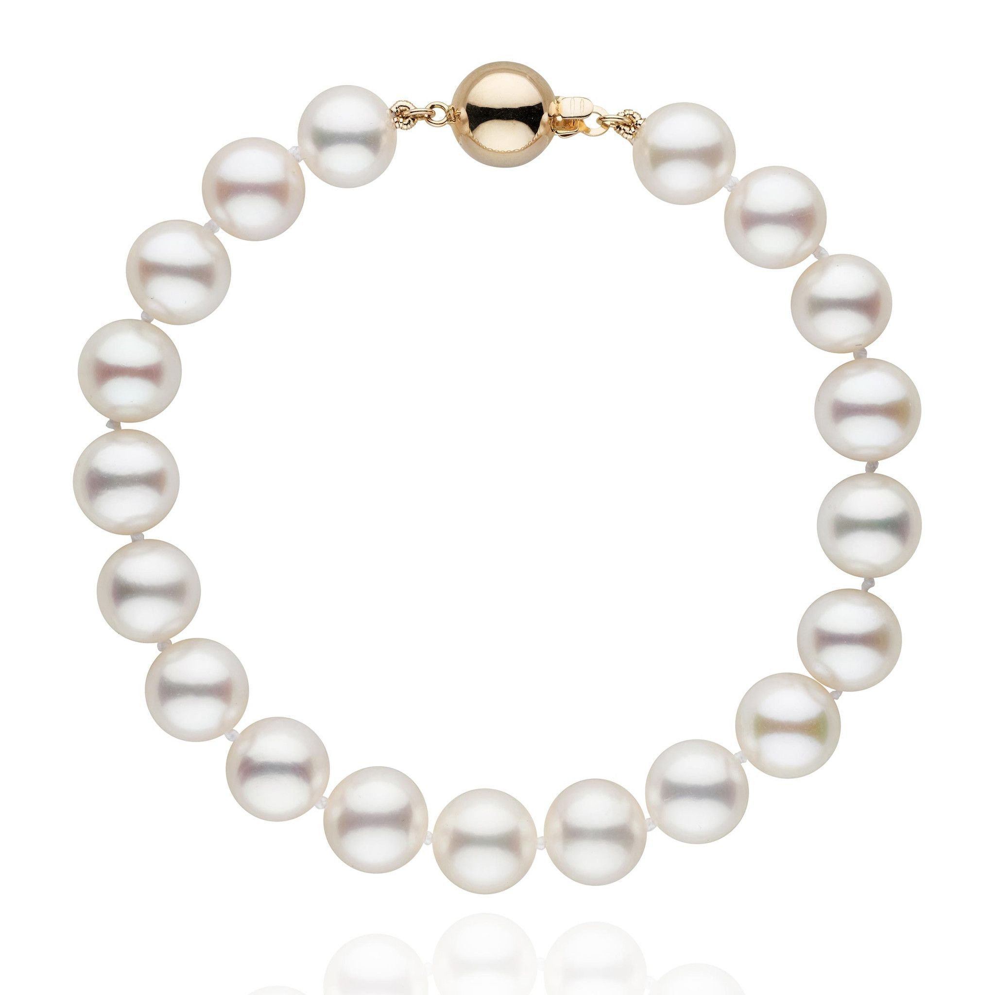 8.5-9.0 mm AAA White Freshwater Pearl Bracelet