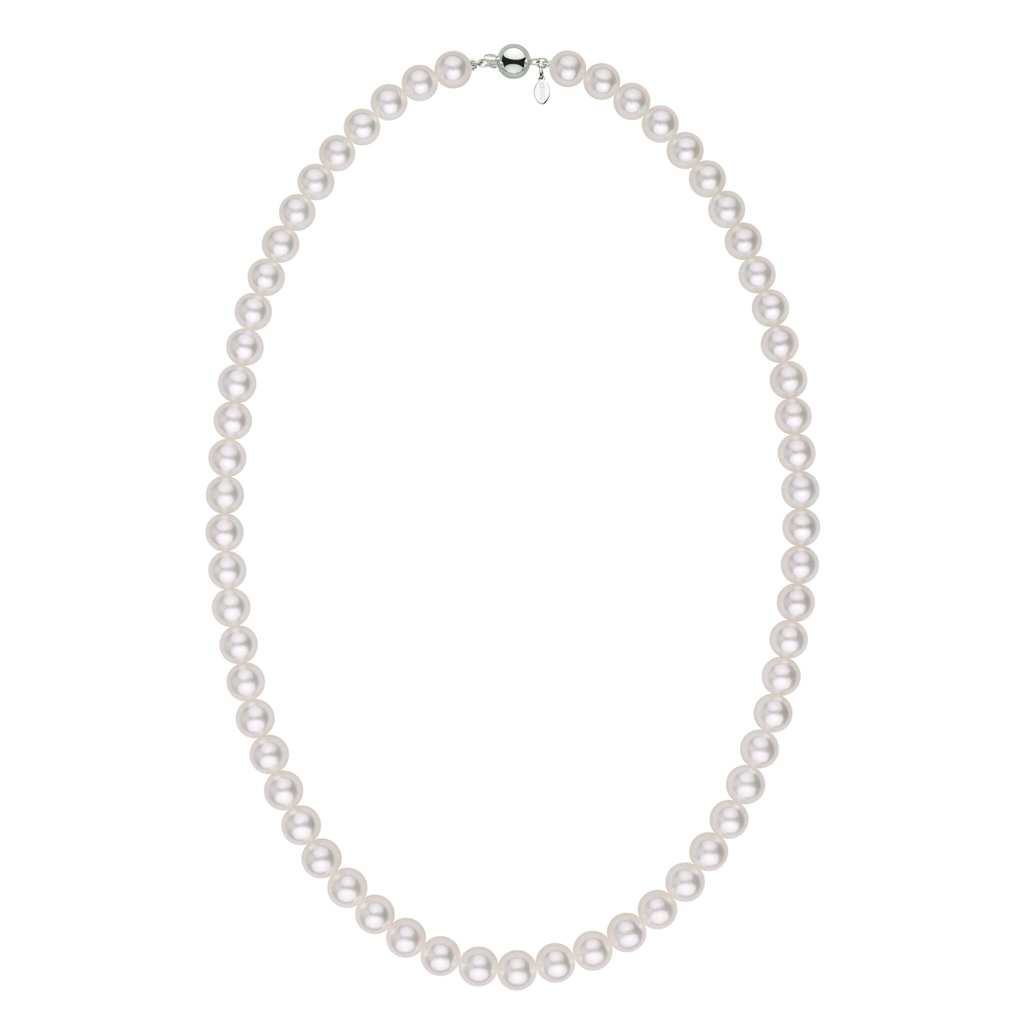 6.52 - 7.03 mm GIA Certified Hanadama Akoya Pearl Necklace wg