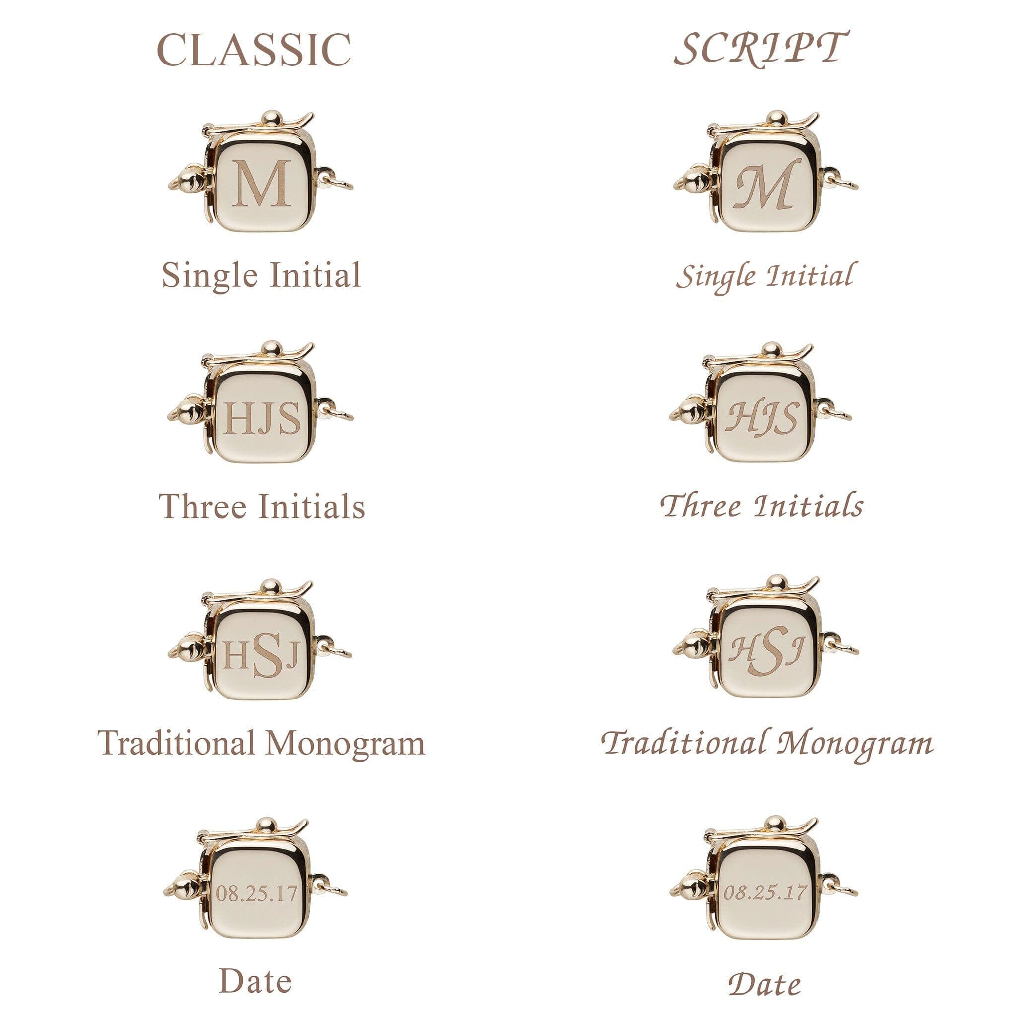 Personalized 18 Inch 8.5-9.0 mm AAA White Freshwater Pearl Square Clasp Necklace