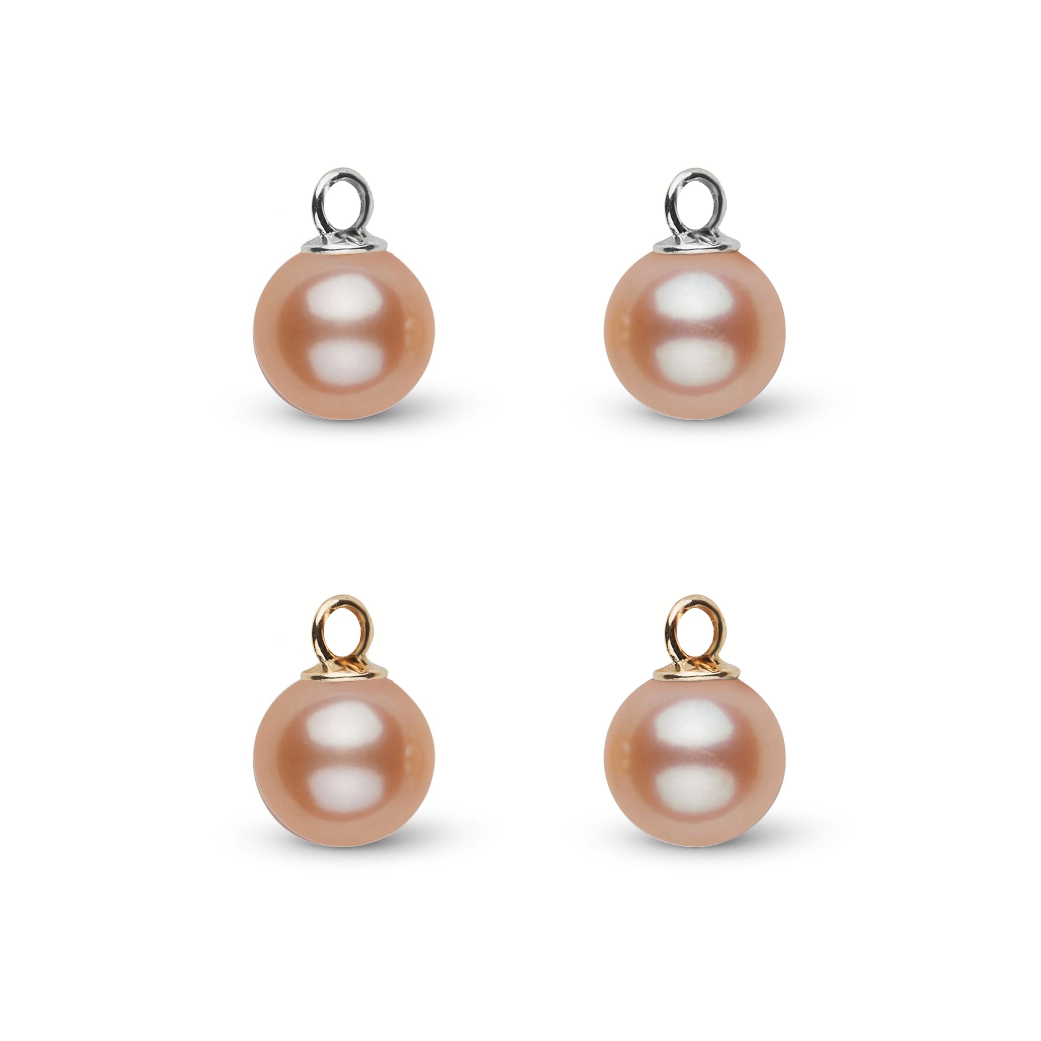 7.5-8.0 mm AAA Freshwater Pearl Charms
