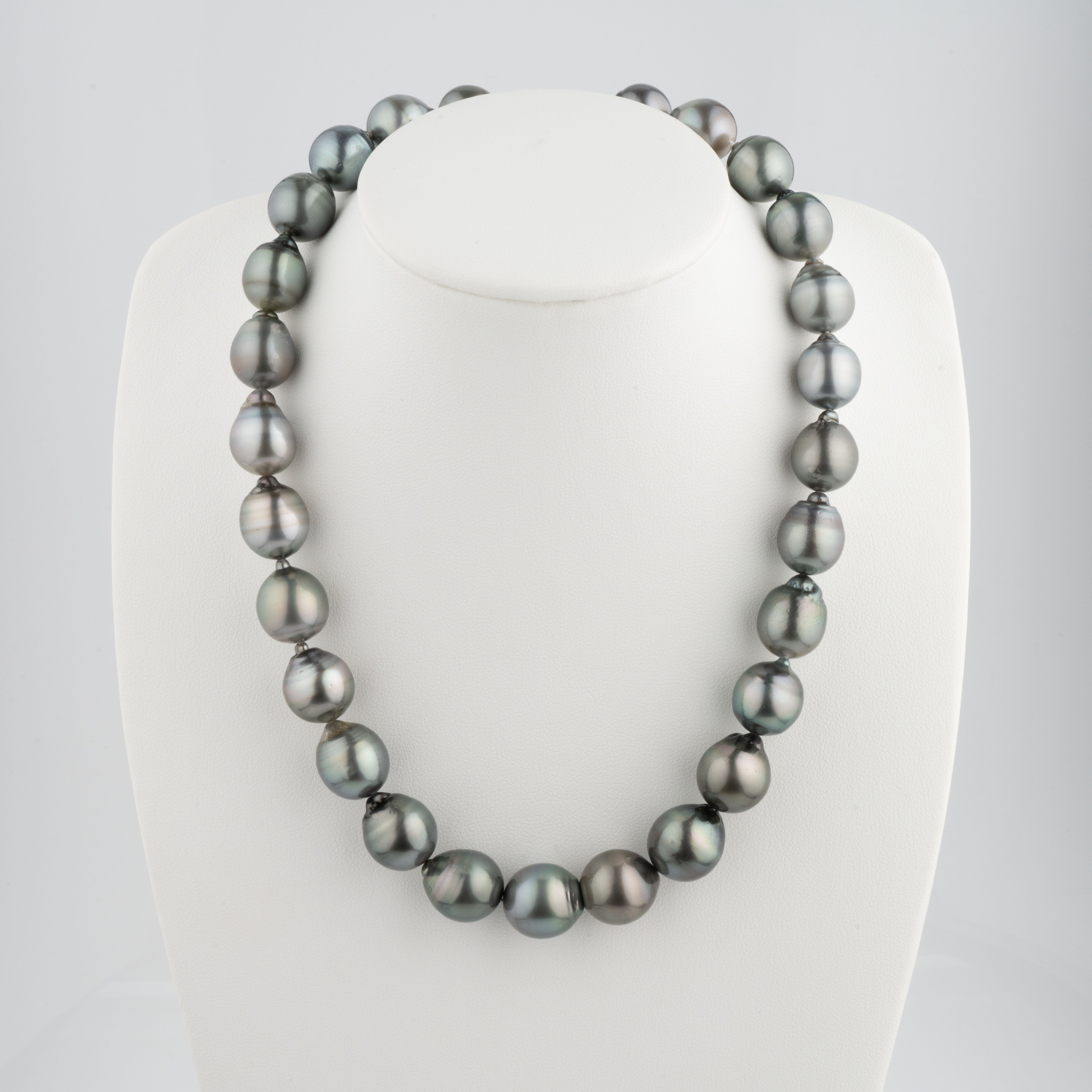 12.1-14.0 mm AA+/AAA Baroque Tahitian Pearl Necklace